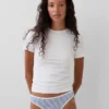 Bikini in cotone biologico elasticizzato