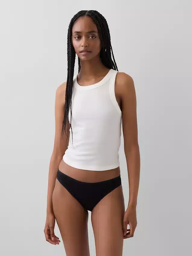 Bikini in cotone biologico elasticizzato