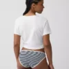 Bikini in cotone biologico elasticizzato
