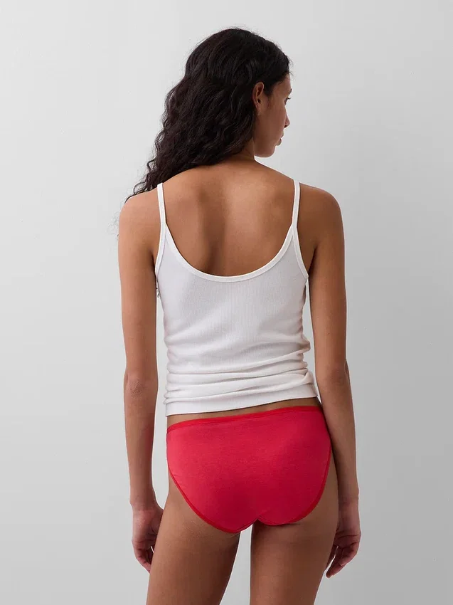 Bikini in cotone biologico elasticizzato