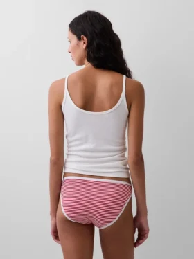 Bikini in cotone biologico elasticizzato