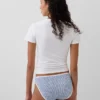 Bikini in cotone biologico elasticizzato