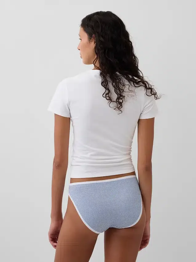 Bikini in cotone biologico elasticizzato