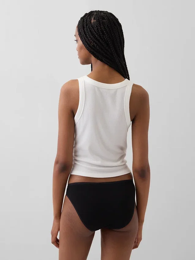 Bikini in cotone biologico elasticizzato