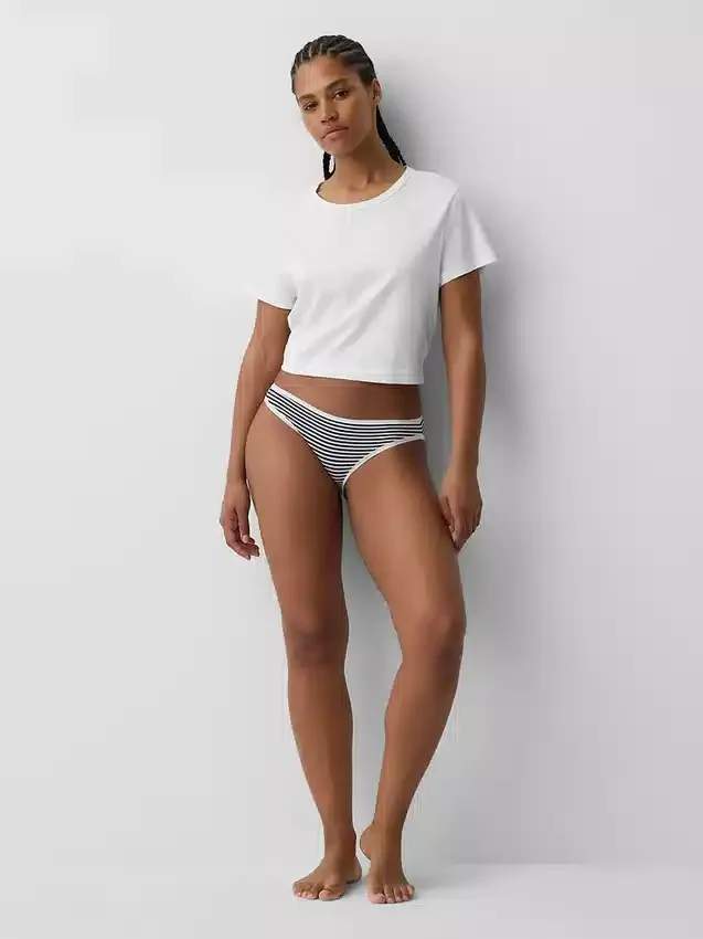 Bikini in cotone biologico elasticizzato
