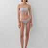 Bikini in cotone biologico elasticizzato