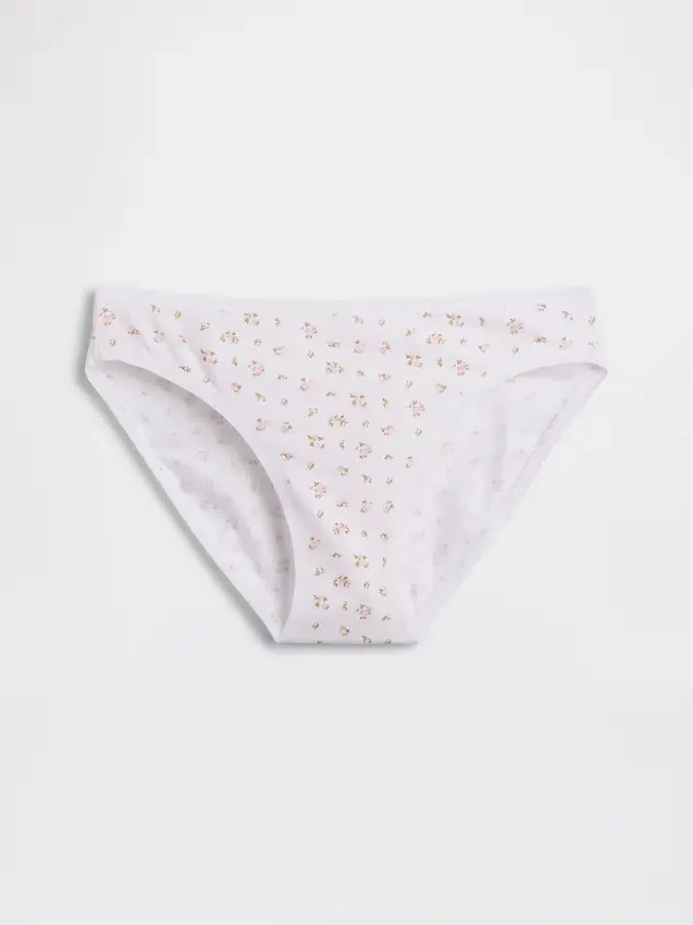 Bikini in cotone biologico elasticizzato