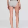 Bikini in cotone biologico elasticizzato con logo