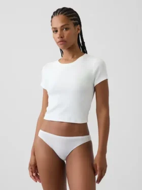 Bikini in morbidissimo cotone biologico elasticizzato