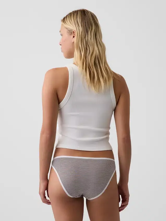 Bikini in morbidissimo cotone biologico elasticizzato