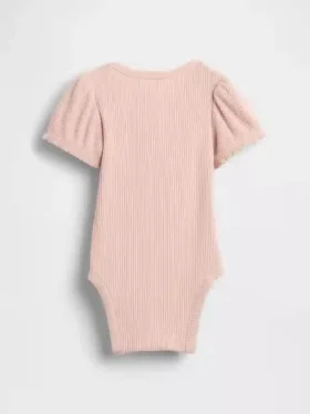 Body a maniche a sbuffo TinyRib della linea “Baby First Favorites”