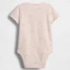 Body con fiocco in cotone biologico "Baby First Favorites"
