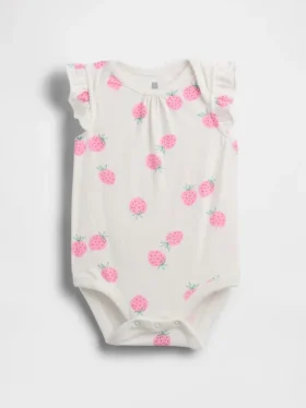 Body con maniche svolazzanti della linea "Baby First Favorites"