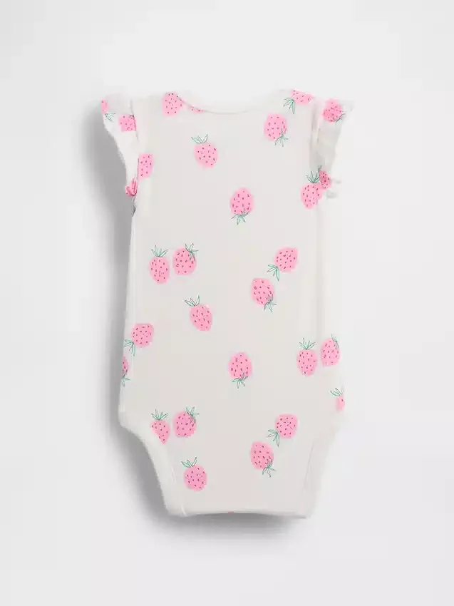Body con maniche svolazzanti della linea "Baby First Favorites"