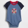 Body con stampa in cotone biologico "Baby First Favorites"