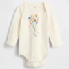 Body con stampa in cotone biologico "Baby First Favorites"