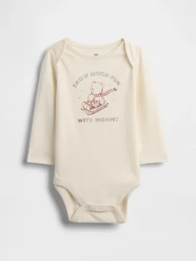 Body con stampa in cotone biologico "Baby First Favorites"