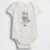 Body con stampa in cotone biologico "Baby First Favorites"