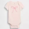 Body con stampa in cotone biologico "Baby First Favorites"