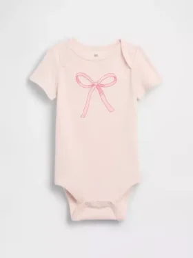 Body con stampa in cotone biologico "Baby First Favorites"