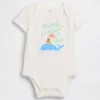 Body con stampa in cotone biologico "Baby First Favorites"