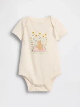 Body con stampa in cotone biologico "Baby First Favorites"