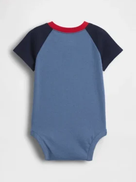 Body con stampa in cotone biologico “Baby First Favorites”