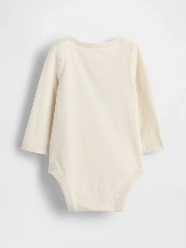 Body con stampa in cotone biologico "Baby First Favorites"