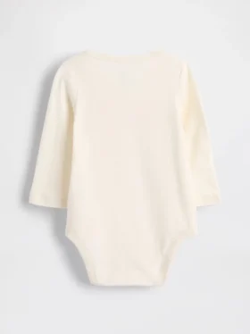 Body con stampa in cotone biologico “Baby First Favorites”