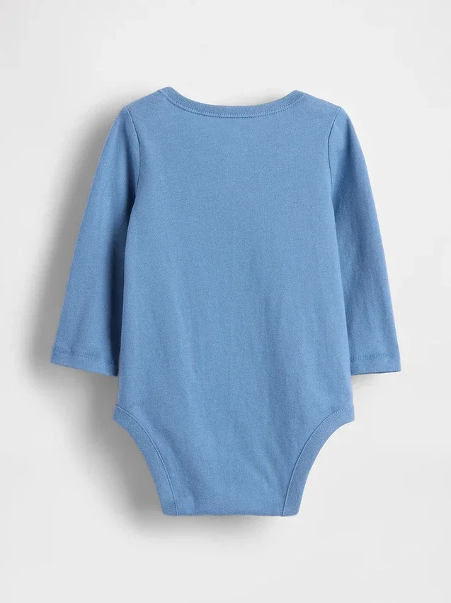 Body con stampa in cotone biologico "Baby First Favorites"