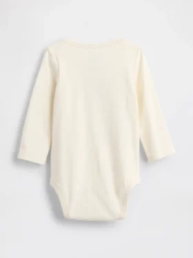 Body con stampa in cotone biologico “Baby First Favorites”