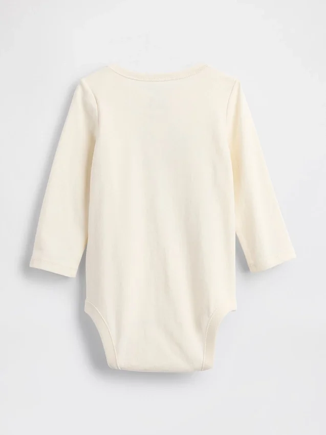 Body con stampa in cotone biologico "Baby First Favorites"