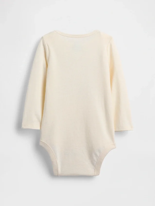 Body con stampa in cotone biologico "Baby First Favorites"