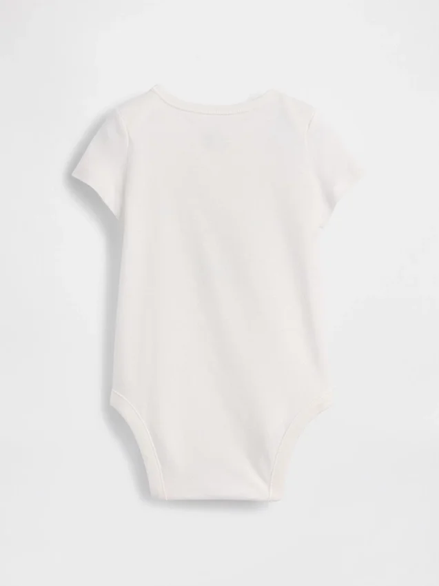 Body con stampa in cotone biologico "Baby First Favorites"
