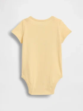 Body con stampa in cotone biologico “Baby First Favorites”