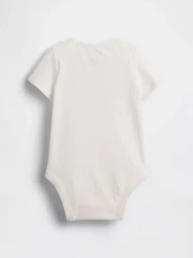 Body con stampa in cotone biologico “Baby First Favorites”