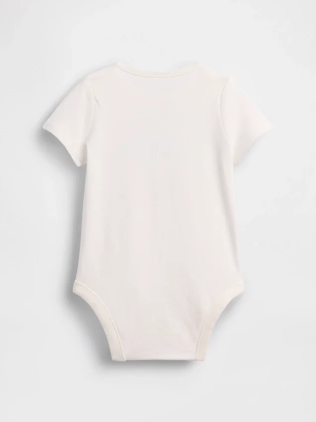 Body con stampa in cotone biologico "Baby First Favorites"