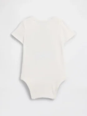 Body con stampa in cotone biologico “Baby First Favorites”