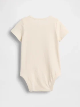 Body con stampa in cotone biologico “Baby First Favorites”