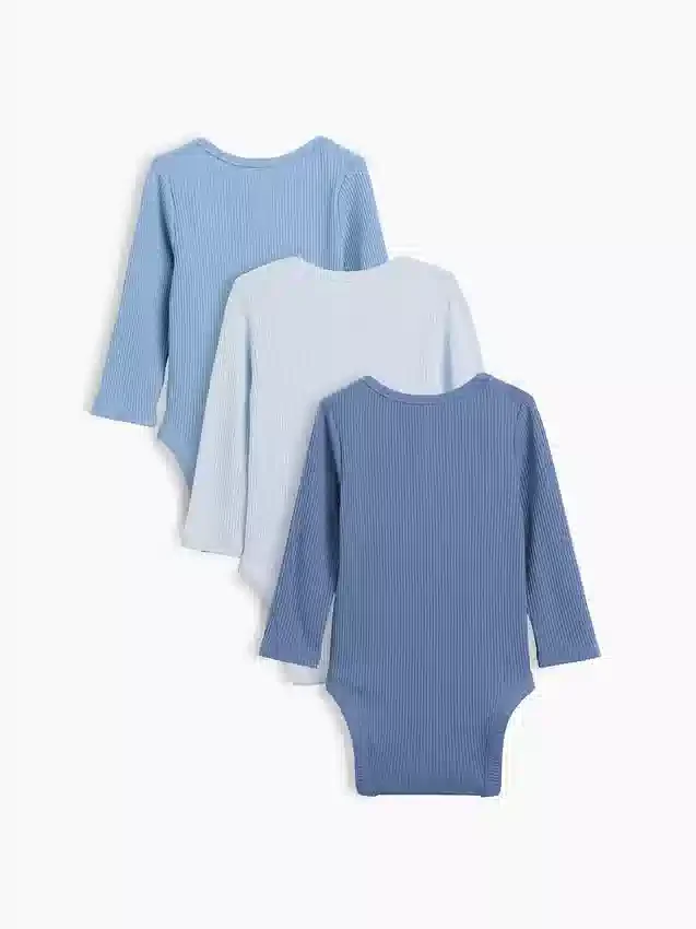 Body con taschino Tinyrib "Baby First Favorites" (confezione da 3)
