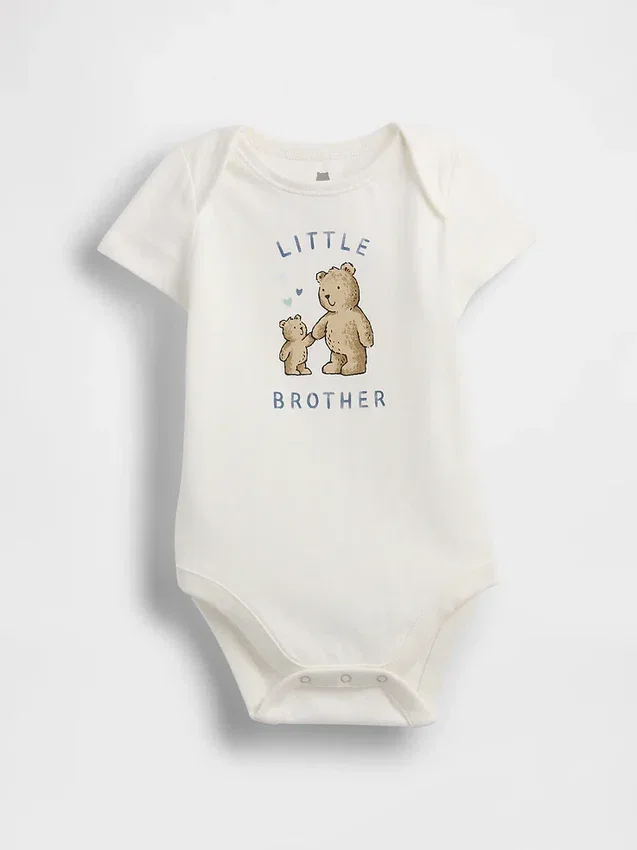Body in cotone biologico “Baby First Favorites”