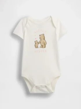 Body in cotone biologico “Baby First Favorites”