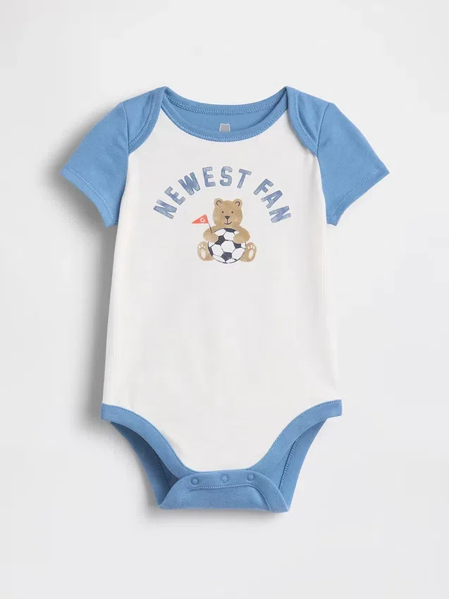 Body in cotone biologico “Baby First Favorites”