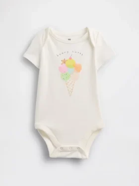 Body in cotone biologico “Baby First Favorites”
