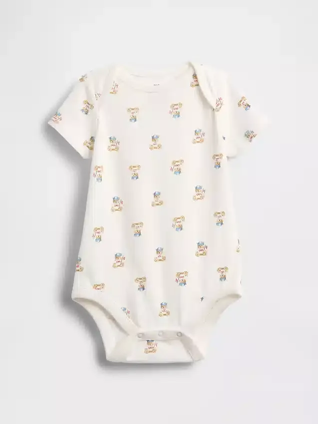Body in cotone biologico “Baby First Favorites”