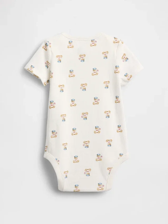Body in cotone biologico “Baby First Favorites”