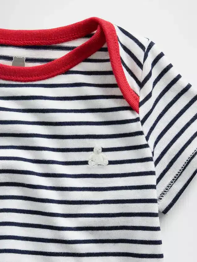 Body in cotone biologico “Baby First Favorites”