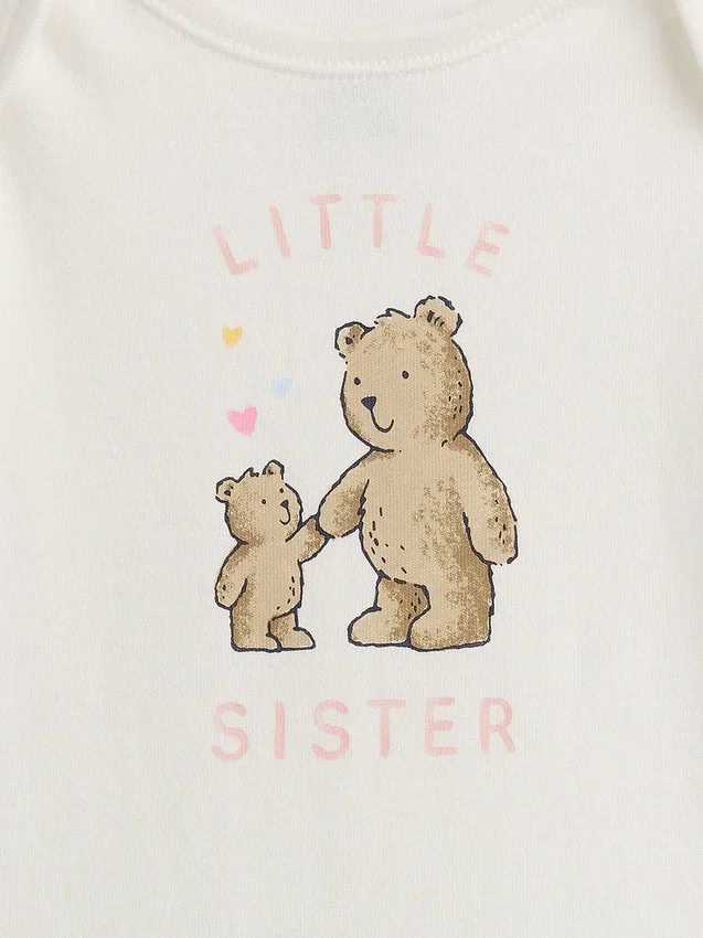 Body in cotone biologico “Baby First Favorites”