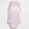 Body in cotone biologico Baby First Favorites (confezione da 3)