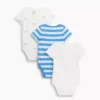 Body in cotone biologico Baby First Favorites (confezione da 3)